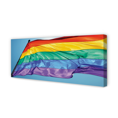 Slika na platnu Barvita zastava