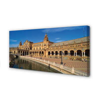 Slika na platnu Španija stari trg mesto