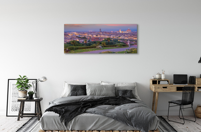 Slika na platnu Reka italija panorama