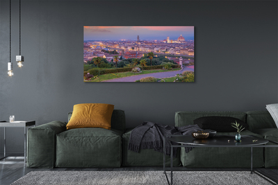 Slika na platnu Reka italija panorama