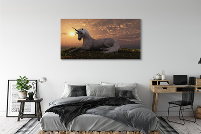 Slika na platnu Unicorn gora sunset