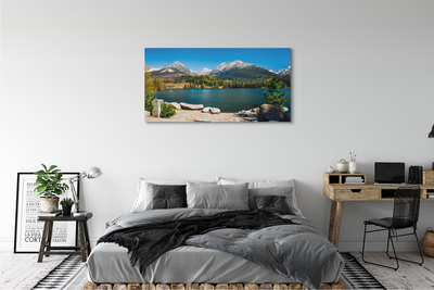 Slika na platnu Gorsko jezero