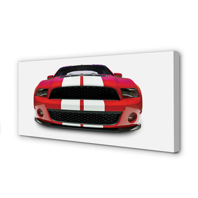 Slika na platnu Rdeči športni avto