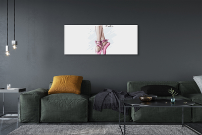 Slika na platnu Roza balet čevlje