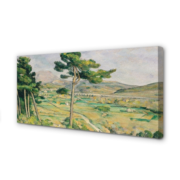 Slika na platnu Umetnost pogled na travnik