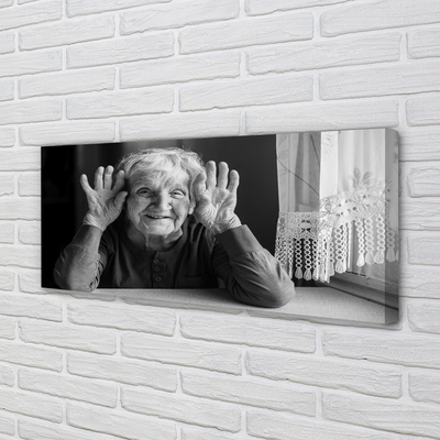 Slika na platnu Starejša ženska