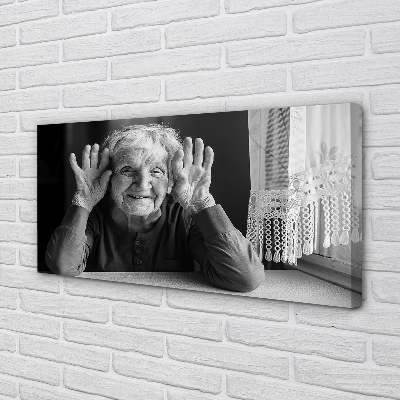 Slika na platnu Starejša ženska