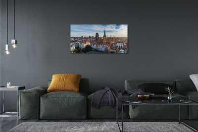 Slika na platnu Cerkev gdańsk panorama