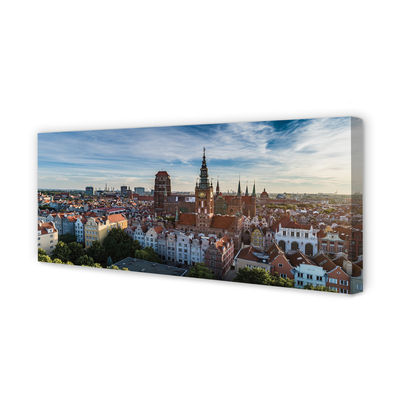 Slika na platnu Cerkev gdańsk panorama