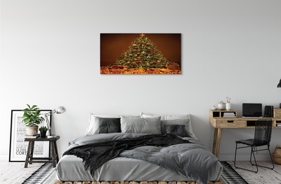 Slika na platnu Božič luči dekoracijo daril
