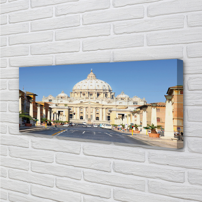 Slika na platnu Rim stolnica ulice stavbe