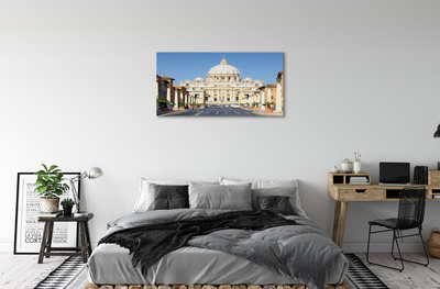 Slika na platnu Rim stolnica ulice stavbe