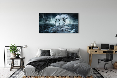 Slika na platnu Forest unicorn luna