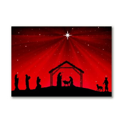 Slika na platnu Božična zvezda. Božič