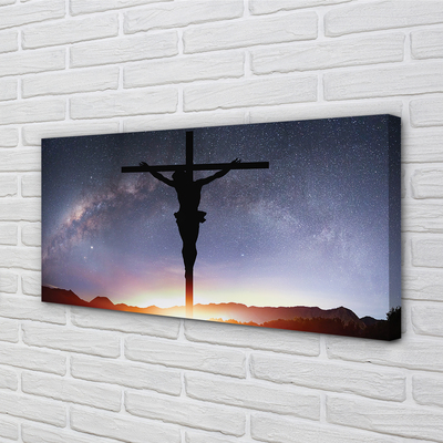 Slika na platnu Jezus križan nebo