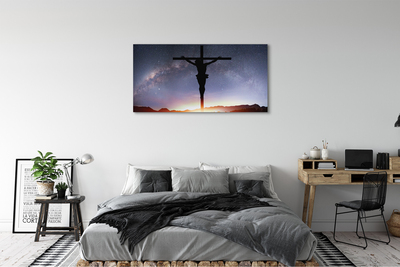 Slika na platnu Jezus križan nebo