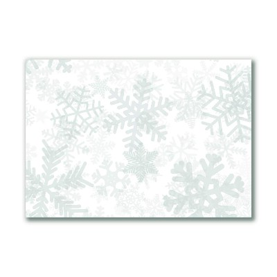 Slika na platnu Zimski snežni snežni snežni kosmi
