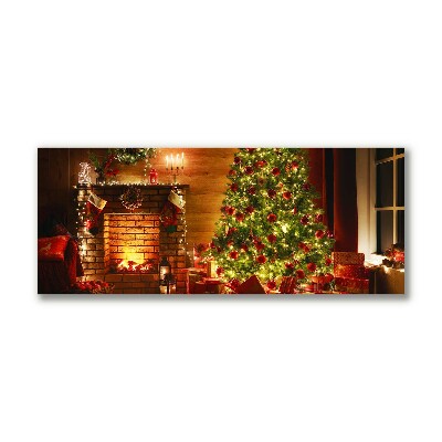 Slika na platnu Božično drevo Božični darilo