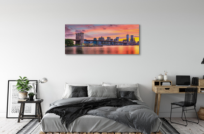 Slika na platnu Bridge sunrise