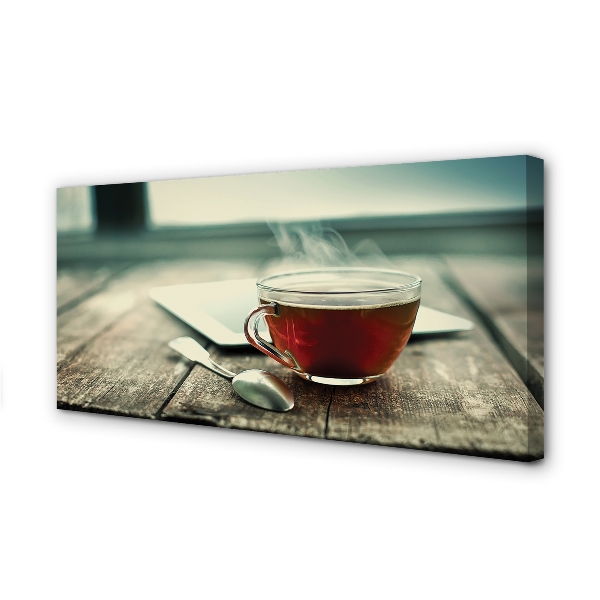 Slika na platnu Heat žličko čaja