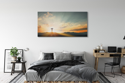 Slika na platnu Cross sonce vrh