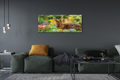 Slika na platnu Rabbit jajca travnik