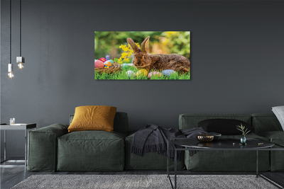 Slika na platnu Rabbit jajca travnik
