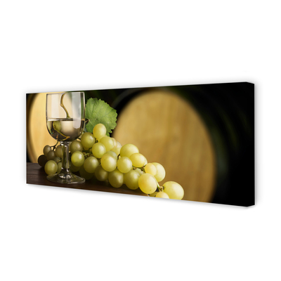 Slika na platnu Kozarec grozdja sod