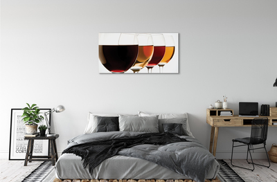 Slika na platnu Kozarca vina