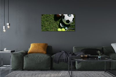 Slika na platnu Veslo žogo trava