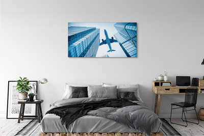 Slika na platnu Zgradbe letalo nebo