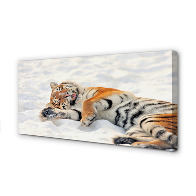 Slika na platnu Tiger zima