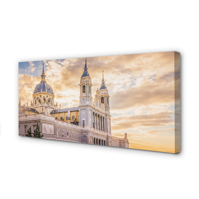 Slika na platnu Španija katedrala sunset