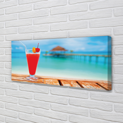 Slika na platnu Cocktail ob morju
