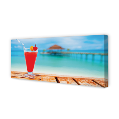 Slika na platnu Cocktail ob morju