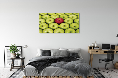 Slika na platnu Zelena in rdeča jabolka