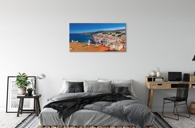 Slika na platnu Španija mesto gore na morje