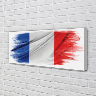Slika na platnu Zastavo francije