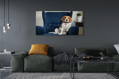 Slika na platnu Sedel pes
