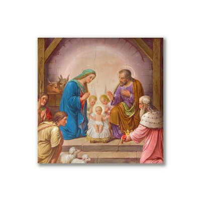 Slika na platnu Božič stabilen Jezus.