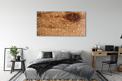 Slika na platnu Kapljice vode lesa