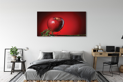 Slika na platnu Jabolko v vodi