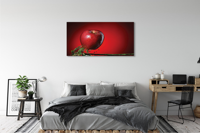 Slika na platnu Jabolko v vodi