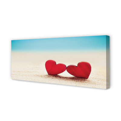 Slika na platnu Srce rdečega peska morja