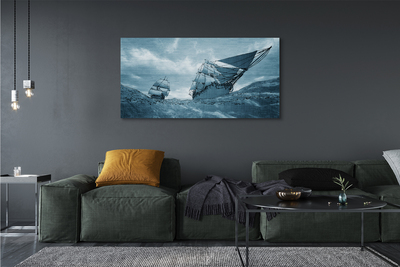 Slika na platnu Morska nevihta nebo ladja