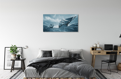 Slika na platnu Morska nevihta nebo ladja