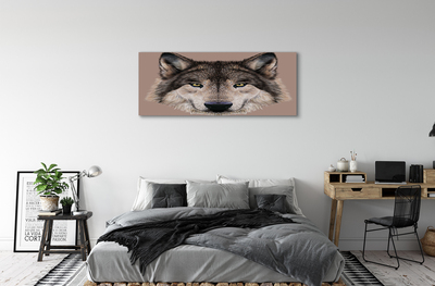 Slika na platnu Poslikano volk