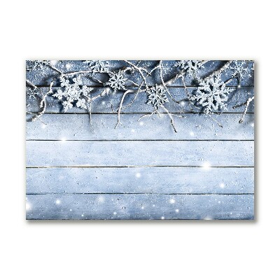 Slika na platnu Počitniške snežinke. Winter Frost