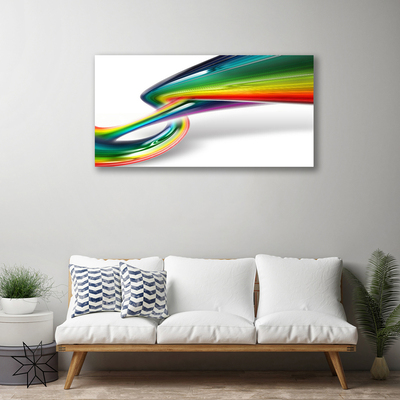 Slika na platnu Povzetek rainbow art