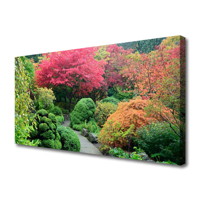 Slika na platnu Tree flower garden narava